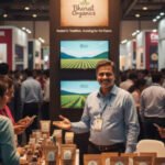 Regional MSME showcasing products at an exhibition and attracting national-level business attention