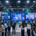 PR team promoting an exhibition through social media, press coverage, and influencer collaborations